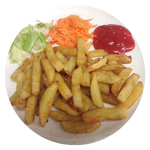 Fried Fresh Chips Med